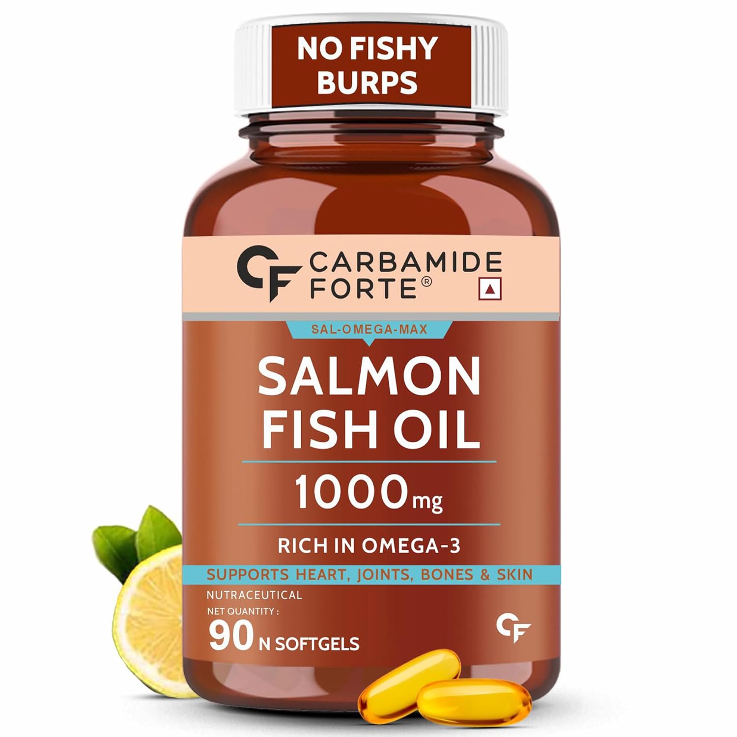 CF - Carbamide Forte Salmon Fish Oil 1000mg - 90 Softgels